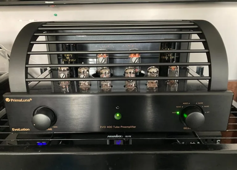 Tube preamplifier during restoration